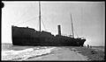 SS Kwinana on beach 1922
