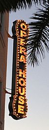 Sarasota-Opera House sign