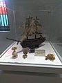 Scale down Model of Madagascar ship displayed at Surat castle (fort)