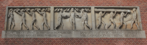 Sculptural panel, The Beurs van Berlage