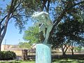 Sculpture at Citadel Garden, Canadian, TX IMG 6116