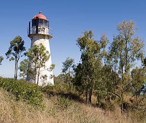Sea Hill Lighthouse. Curtis Island, Australia, May 2011