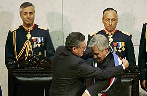 Sebastián Piñera asume como Presidente de Chile en solemne ceremonia en el Congreso Nacional