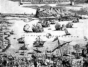 Siege of Gibraltar in 1727