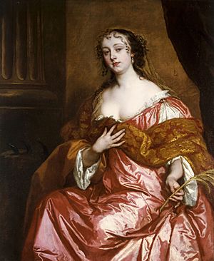 Sir Peter Lely (1618-80) - Elizabeth Hamilton, Countess of Gramont (1641-1708) - RCIN 404960 - Royal Collection