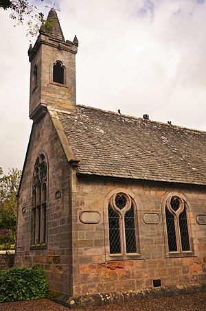 St. Thereota's Chapel, SW, on ground of Fordell Castle