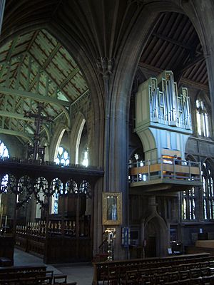 St Mary's Church, Nottingham - Organ