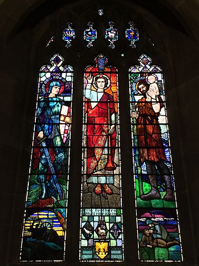 St Peter's Church, Wallsend Nave Window 1