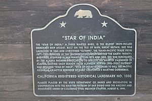 Star of India Plaque