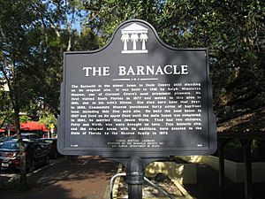 The Barnacle historical marker 01