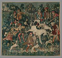 The Unicorn Defends Itself (from the Unicorn Tapestries) MET DP118987