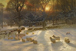The shortening winter's day is near a close Farquharson