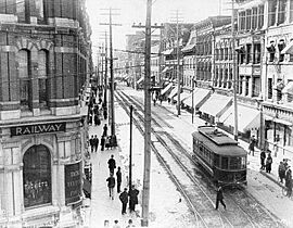 Tram on Sparks Street 1909