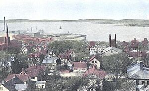 View of Bay, Fall River, MA