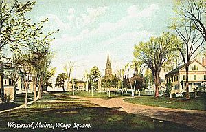 Village square c. 1910