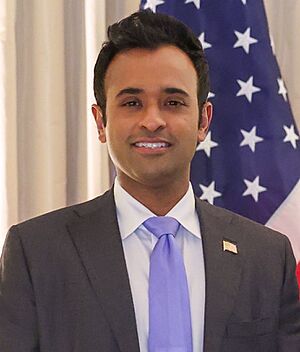 Vivek Ramaswamy, Prime Minister Narendra Modi, 2025 (cropped).jpg