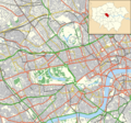 Westminster London UK location map