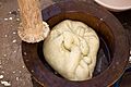Wooden Pestle and Mortar