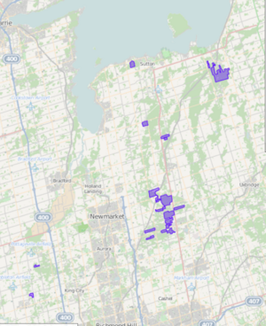 York Regional Forest lands