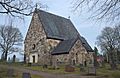 Össeby-Garns kyrka från sydväst