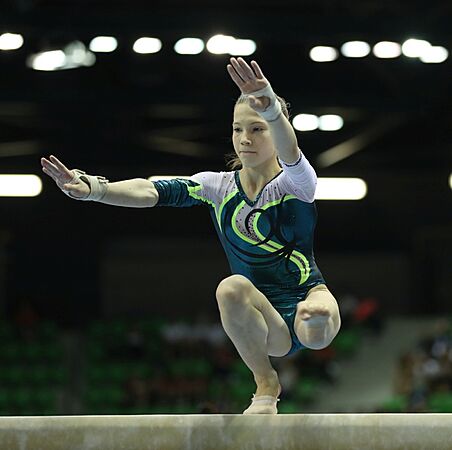 2019-06-30 1st FIG Artistic Gymnastics JWCH Women's Apparatus finals Balance beam (Martin Rulsch) 324
