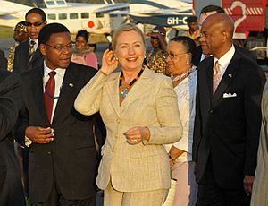 5821599385 Hillary Clinton Tanzania