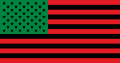 African America Flag