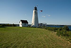 Bakers island light