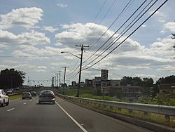 A view of the Berlin Turnpike