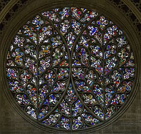 Bishops Eye window, Lincoln Cathedral (12138820365)