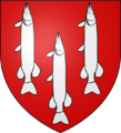 Blason Lucy de Cockermouth (selon Gelre)