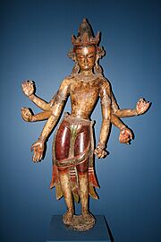 Bodhisattva White Avalokitesvara, Nepal, 14th Century (10433407724)