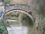 The Packhorse Bridge 100 m north west of the Church of St Mary