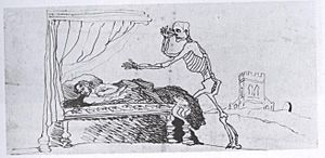 Branwell Brontë's drawing
