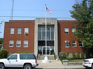 Breckinridge County, Kentucky courthouse in Hardinsburg