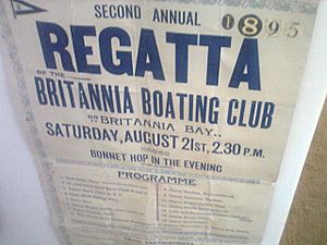 Britannia Yacht Club regatta 1895
