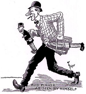 Bud Fisher as seen by himself