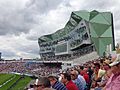 Carnegie Pavilion, Headingley Stadium, Leeds during the second day of the England- Sri Lanka test (21st April 2014) 001