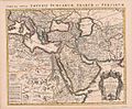 Carte De La Turquie De L'Arabie et De La Perse, Dressee sur les Memoires les plus recens rectifiez par les Observations de Mrs. de l'Academie Royule, des Sciences-Amsterdam-1720