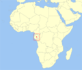 Cercopithecus solatus distribution