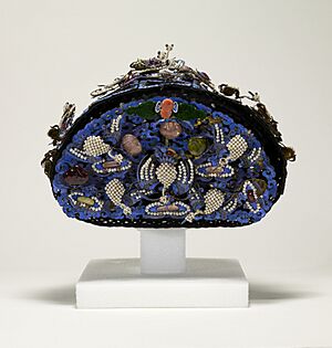 Chinese - Ceremonial Headdress - Walters 863 - Back