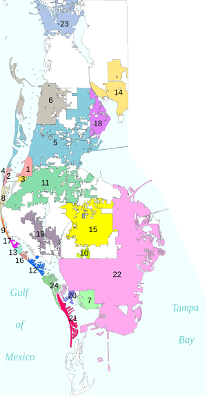 Cities of Pinellas County