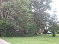 Daniel Breck House through the trees