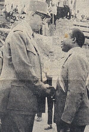 De Gaulle and Boganda