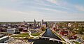 Downtown Providence drone flyover 2022 00.00.00