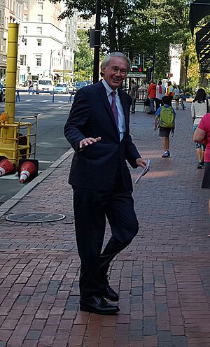 Ed Markey in Boston 2015