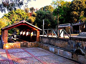 El Safareig de Benigembla avui zona recreativa