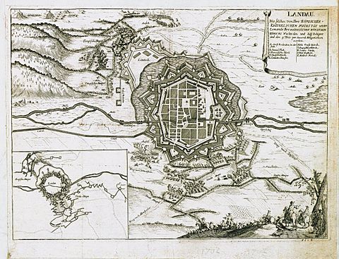 Festung Landau 1702