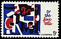 Fine Arts 5c 1964 issue U.S. stamp