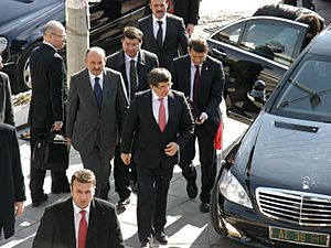 Foreign Minister Ahmet Davutoglu in Western Thrace 1